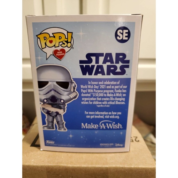 Funko Pop! Star Wars Stormtrooper SE - Make-A-Wish Pops with Purpose! Exclusive! - Picture 6 of 8